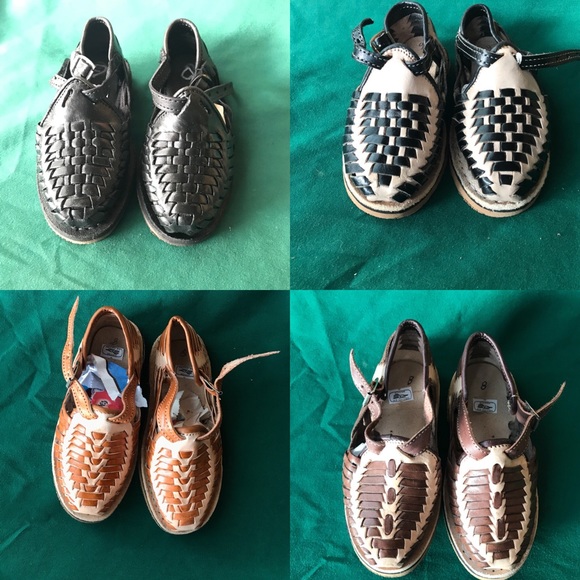 Huarache cerrado café con natural - Picture 6 of 7